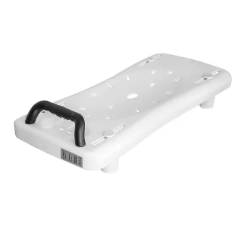 Bath Board Bench Seat with Handle - Image 1