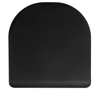 Rebotec Dignity Commode Seat Cover, Black - Image 1