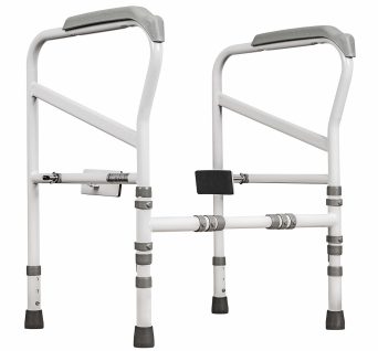 Fixed In Place Toilet Surround Frame, Adjustable - Image 1