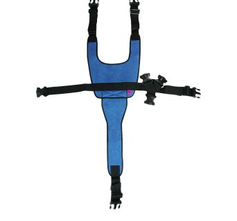 Perineal Wheelchair Belt with Padded Support Vest - Image 1