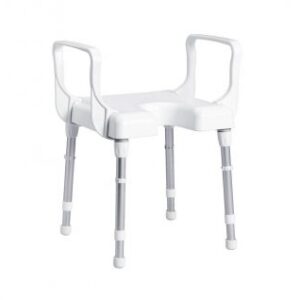 Rebotec Cannes – Shower Chair With Arm Rests