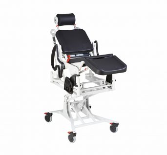 Rebotec Phoenix Multi – Tilt-in-Place and Electric Lift Commode Shower Chair - Image 1