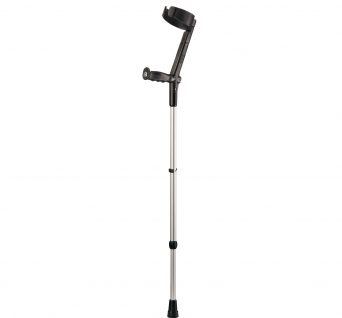 Rebotec Safe-In-Soft, Forearm Crutches with Safety Cuff & Hinge - Image 1