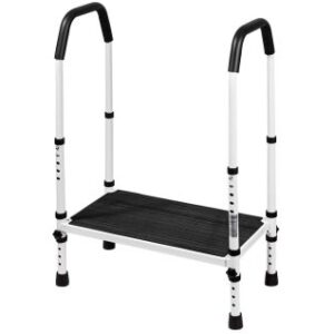 step-up-platform-stool-with-support-down-view.jpg Step Up Stool with Handrails