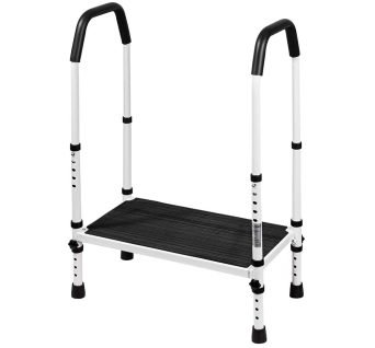 Step Up Stool with Handrails - Image 1