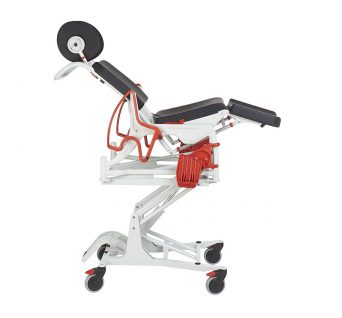 Rebotec Phoenix Multi – Tilt-in-Place and Pneumatic Lift Commode Shower Chair - Image 1